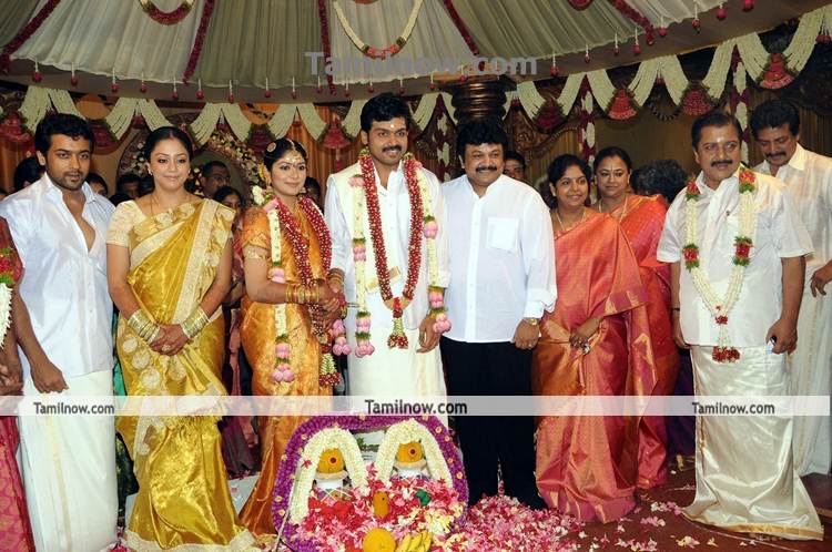 Karthi ranjini with prabhu surya jyothika