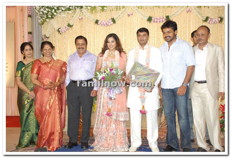 Movie Events Meena wedding reception Photos : Meena sivakumar ...