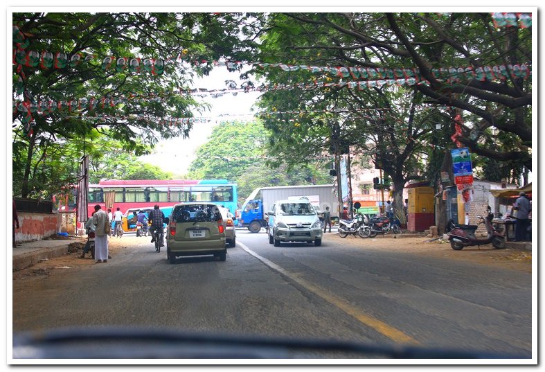 School road junction thirumangalam