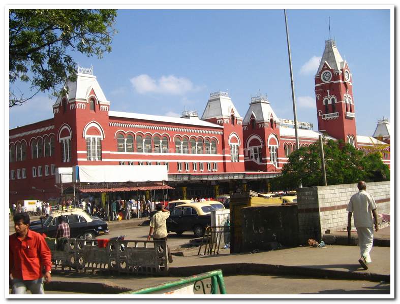 Chennai central auto entrance