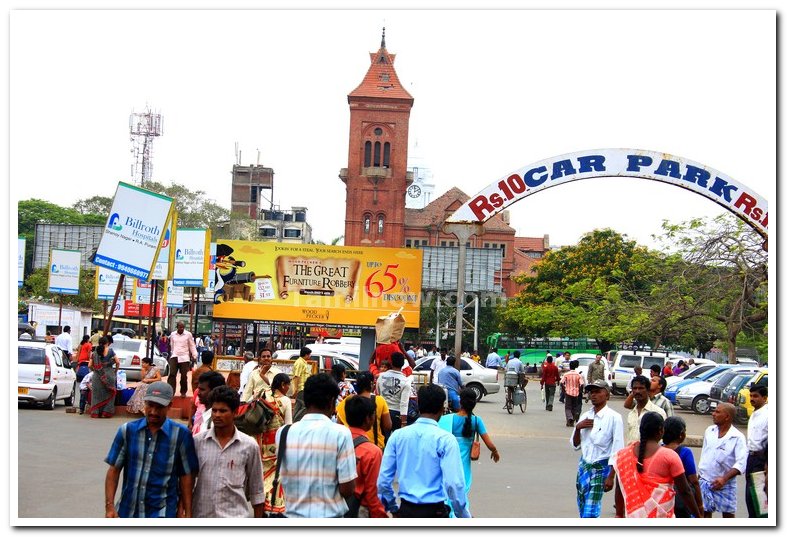 Chennai central car park