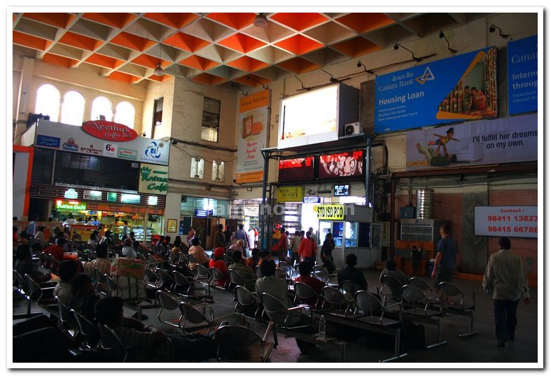 Chennai central waiting area