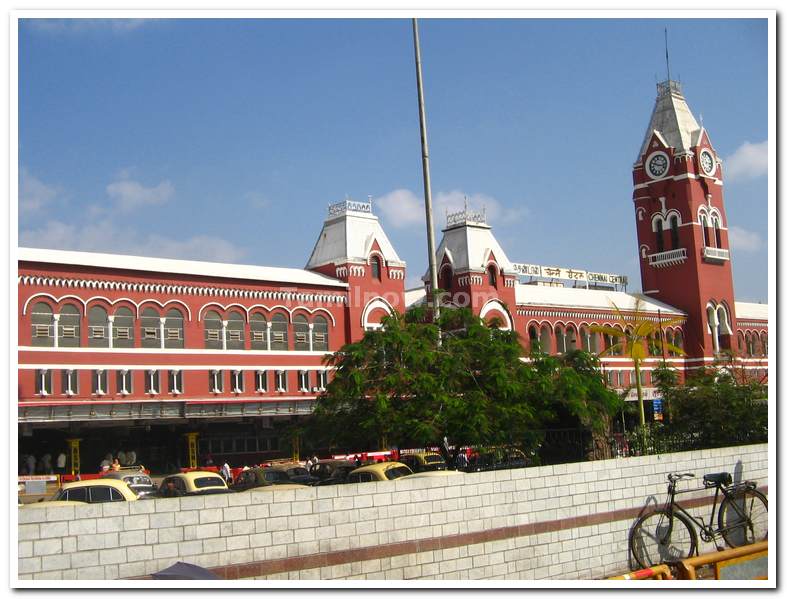Grand old chennai central station
