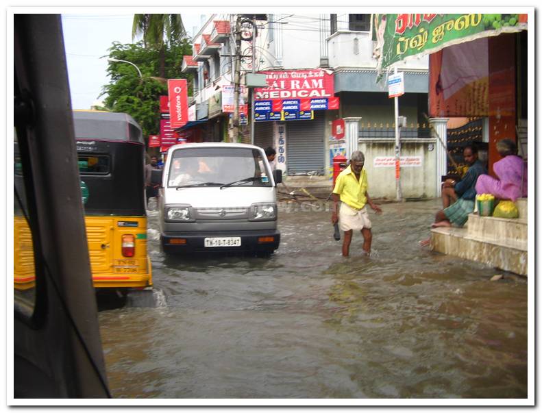 Maruti in water