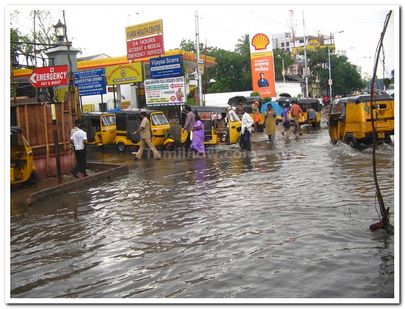Vadapalani flood