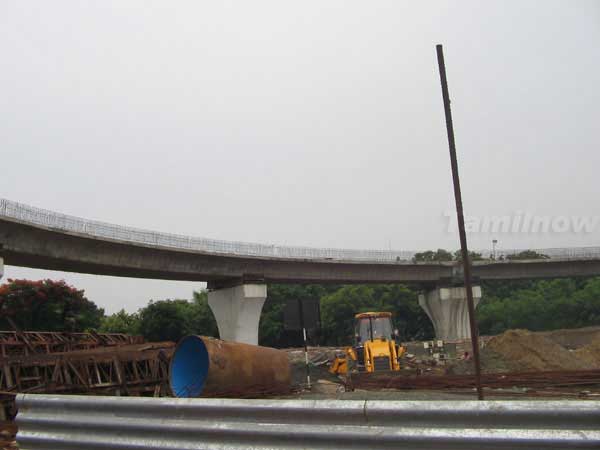 Guindy Flyover Construction