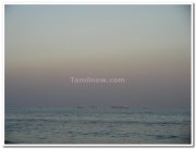 Bay of bengal at marina beach 1