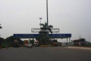 Chennai bypass tollplaza at porur