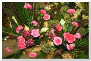 Ikebana flower arrangement at flower show 1