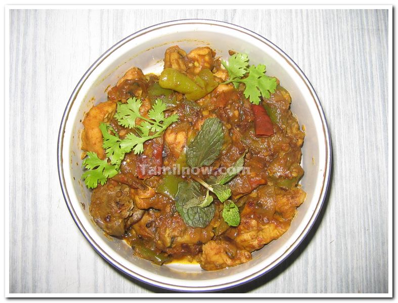 Kadai chicken