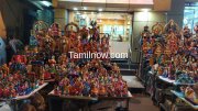 Navaratri golu display shops at mylapore