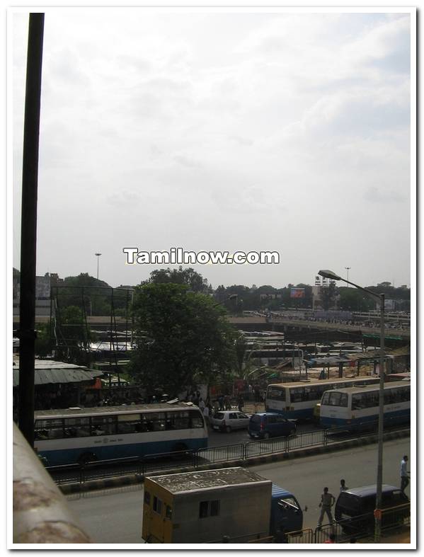 Bangalore majestic bus stand 1