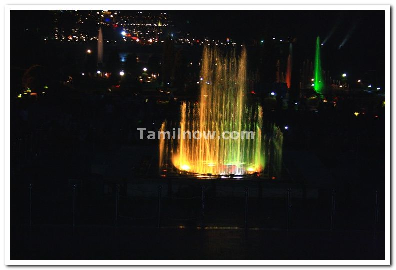 Dancing fountains at brindavan gardens 3