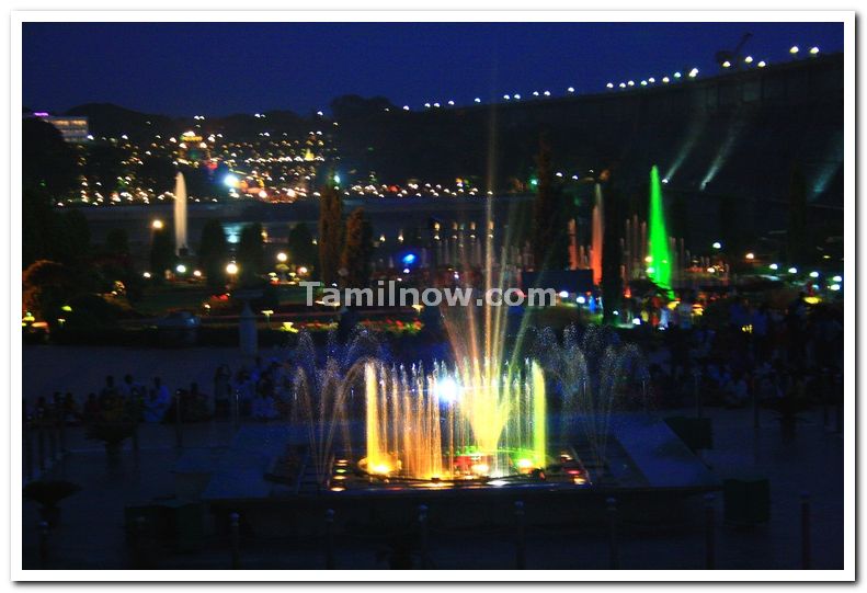 Musical fountains at brindavan gardens 2