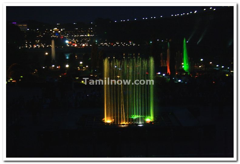 Musical fountains at brindavan gardens 3