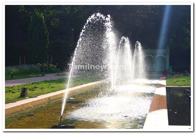 Mysore brindavan gardens fountains 4