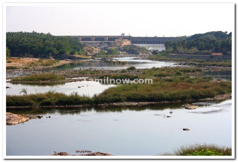 River cauvery and krs dam