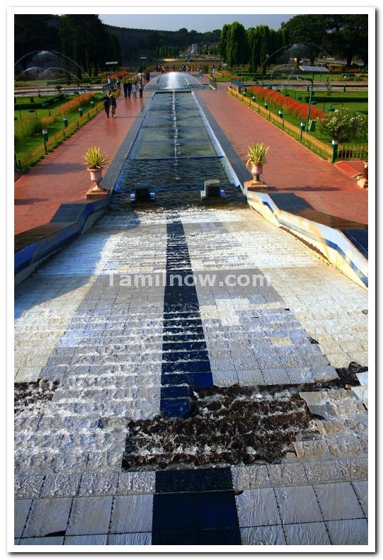 Water for brindavan fountains 1