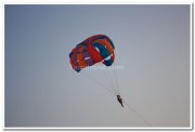 Ballon flying at majorda beach goa 1