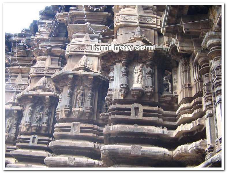 Kolhapur temple rock structures