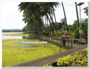 River near park