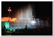 Mysore palace fountains