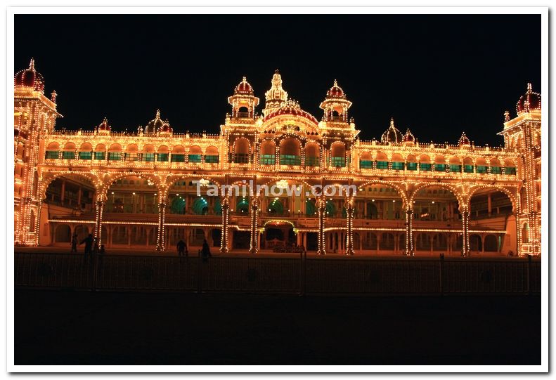 Mysore palace illumination