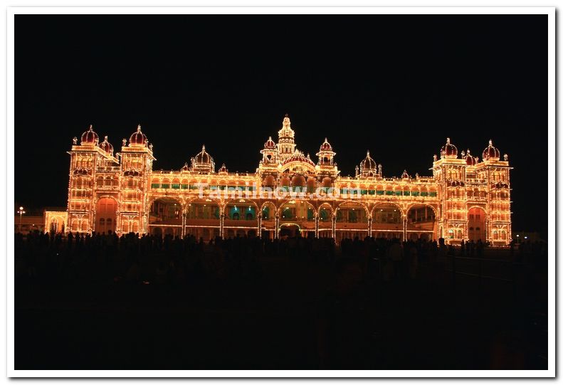 Mysore palace long view