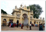 Mysore palace main entrance