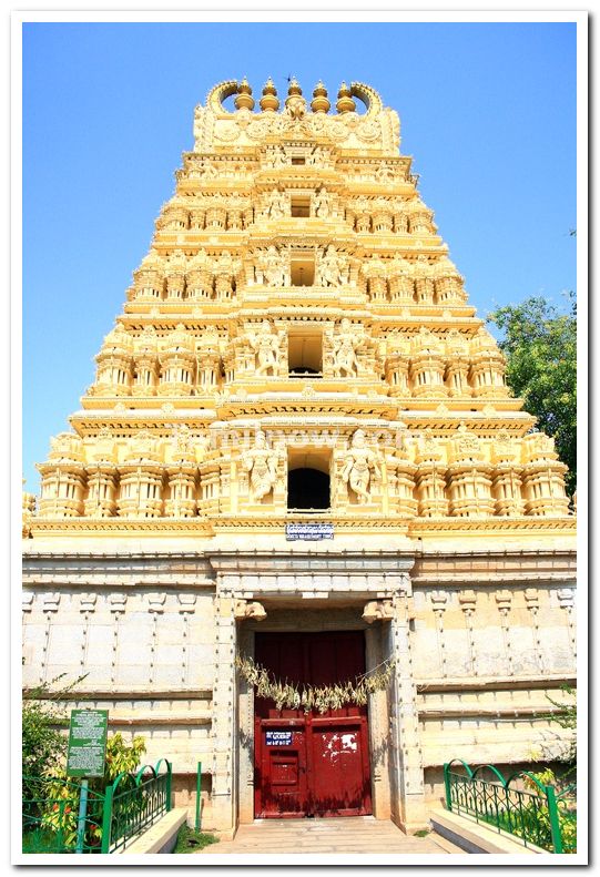 Temple inside mysore palace