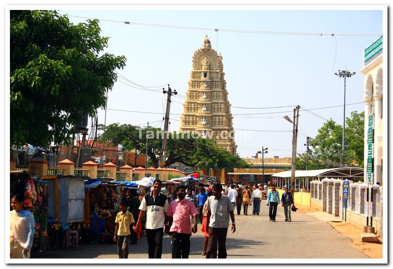 Shops enroute chamundeshwari temple