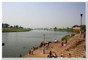 Krishna river meets panchaganga