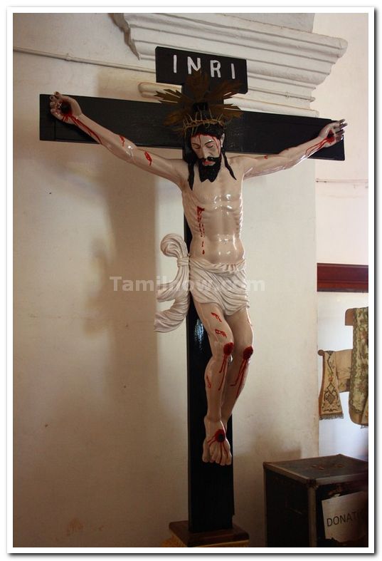 Jesus Christ Statue inside the Basilica of BOM Jesus