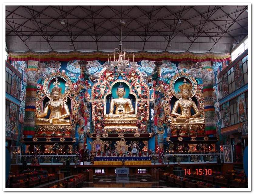 Idols inside temple