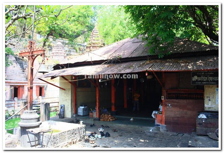 Entrance to ramlinga temple near kolhapur