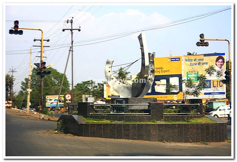 Traffic juction in sangli