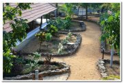 Kerala house courtyard