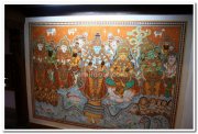 Painting inside dakshina chitra