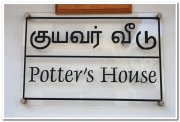 Potters house name board