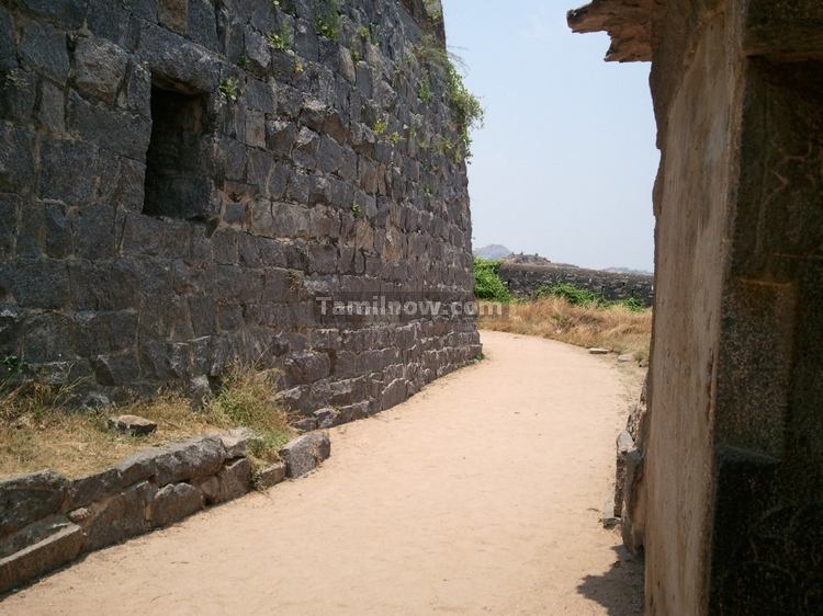Walkway inside the Rajagiri Fort