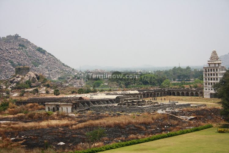 Long View of the Inner Fort at Gingee