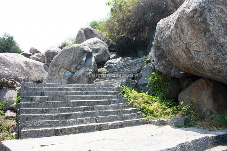 Gingee Fort near Thiruvannamalai Stone steps photo