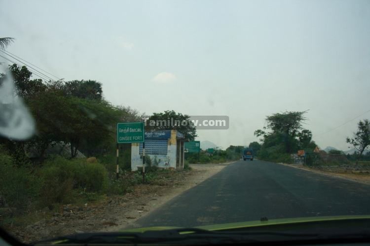 Gingee fort from Thiruvannamalai Road