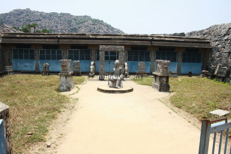 Old rock structure at Senji Fort