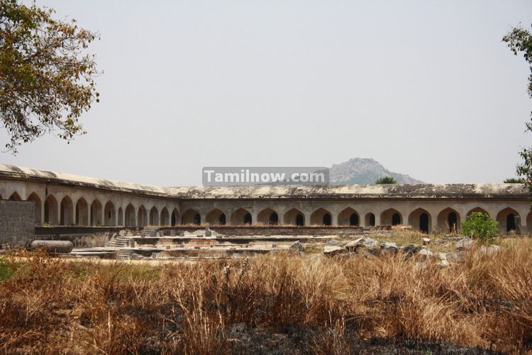 Gingee Rajagiri Fort Structures.