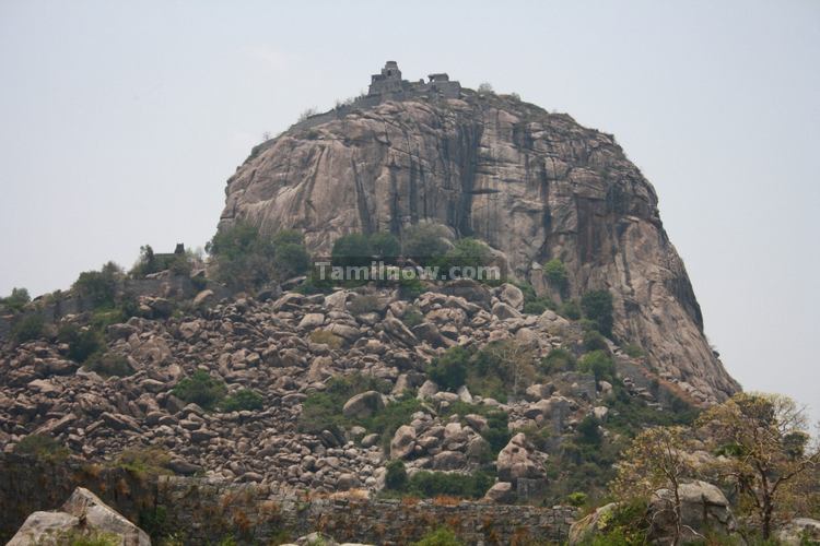 Gingee Rajagiri Fort on the hill top