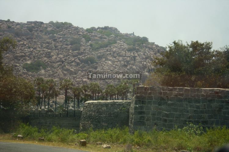 Chenji Fort from Thiruvannamalai Road