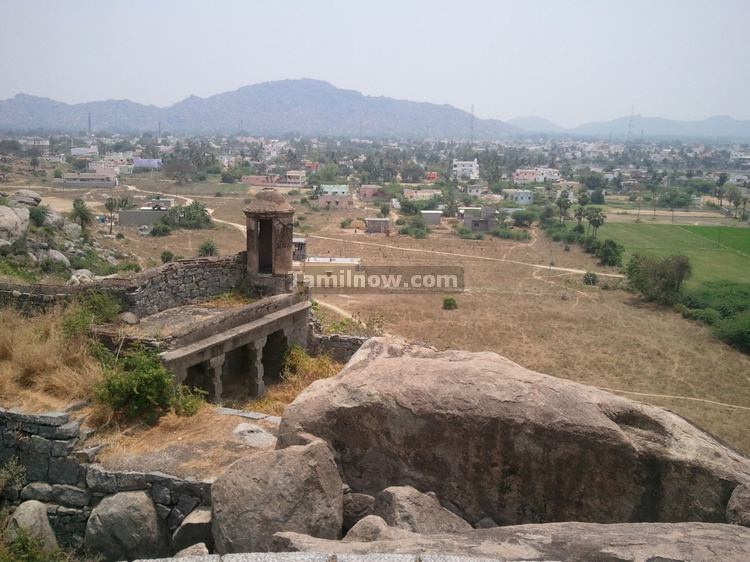 View from the Krishnagiri Fort, Gingee