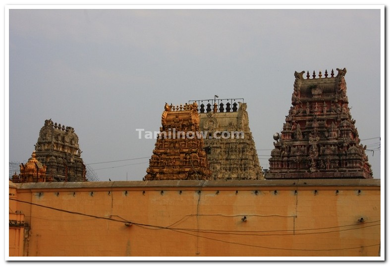 Golden sanctum kamatchi amman kovil