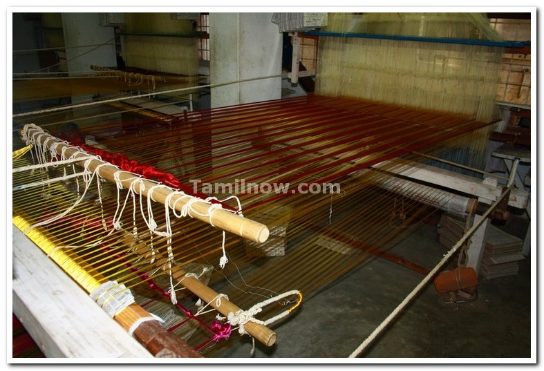 Weaving industry kanchipuram